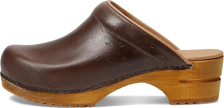 Sanita Oster Women's Slippers Dark Brown : EU 39 (US Women's 7.5-8) Regular, Leather - Image 5