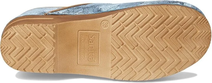 Sanita Plume Women's Slippers Blue : EU 42 (US Women's 10.5-11) Regular, Leather - Image 3