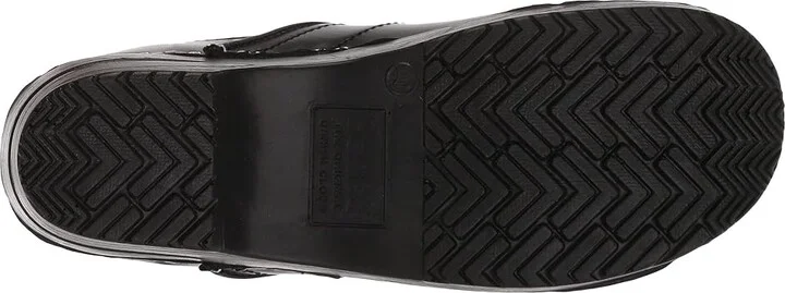 Sanita Professional Cabrio Women's Clog Shoes Black Brush Leather : EU 37 (US Women's 5.5-6) Narrow - Image 4
