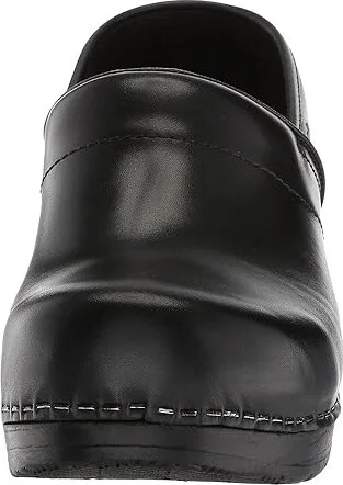 Sanita Professional Cabrio Women's Clog Shoes Black Brush Leather : EU 37 (US Women's 5.5-6) Narrow - Image 6