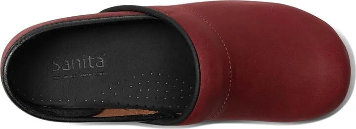 Sanita Professional Oiled Nubuck Women's Shoes Burgundy : EU 40 (US Women's 8.5-9) Regular - Image 2