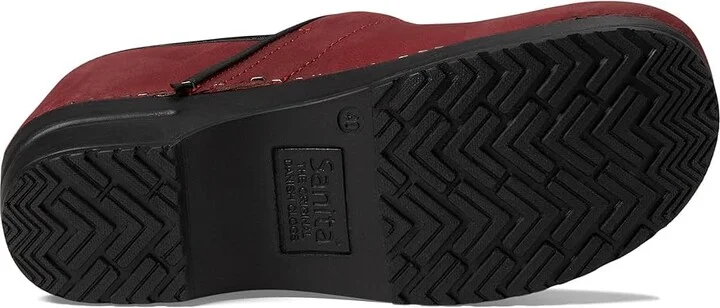 Sanita Professional Oiled Nubuck Women's Shoes Burgundy : EU 40 (US Women's 8.5-9) Regular - Image 3