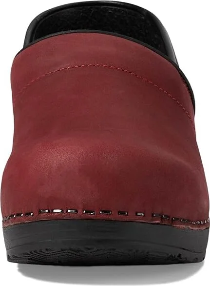 Sanita Professional Oiled Nubuck Women's Shoes Burgundy : EU 40 (US Women's 8.5-9) Regular - Image 5