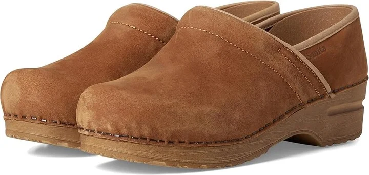 Sanita Professional Oiled Nubuck Women's Shoes Cognac 1 : EU 40 (US Women's 8.5-9) Regular