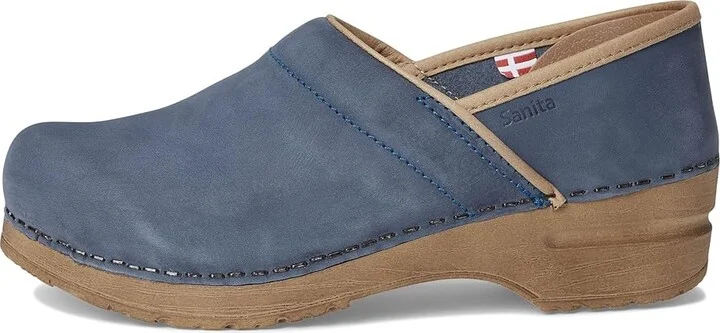 Sanita Professional Oiled Nubuck Women's Shoes Dove Blue : EU 37 (US Women's 5.5-6) Regular - Image 6