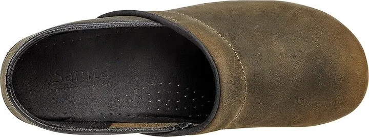 Sanita Professional Oiled Nubuck Women's Shoes Olive : EU 42 (US Women's 10.5-11) Regular - Image 2