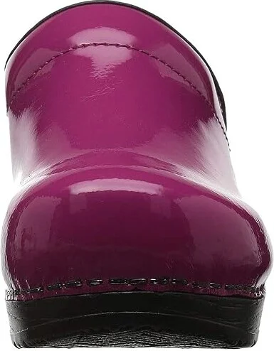 Sanita Professional Patent Women's Clog Shoes Fuchsia Patent : EU 37 (US Women's 5.5-6) Regular, Patent Leather - Image 6