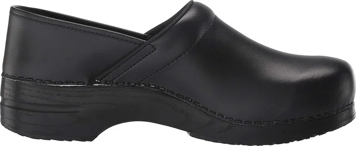 Sanita Professional PU Men's Clog Shoes Black 1 : EU 40 (US Men's 6) Regular, Leather - Image 8