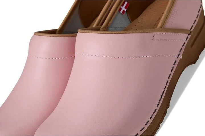 Sanita Professional PU Women's Clog Shoes Pink : EU 40 (US Women's 8.5-9) Regular, Leather - Image 7