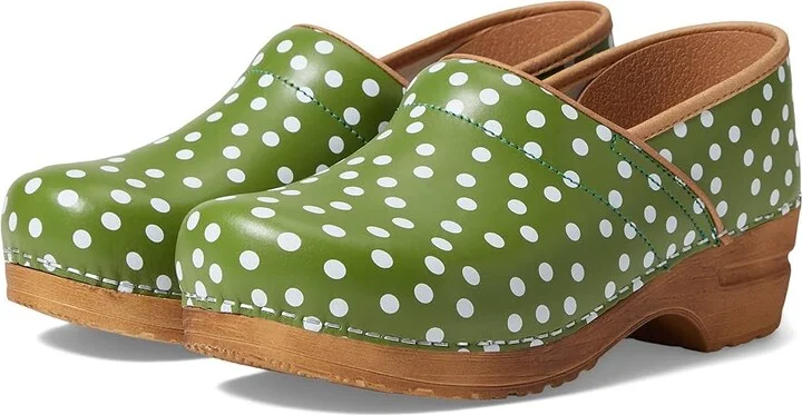 Sanita Roxbury Women's Shoes Green : EU 38 (US Women's 6.5-7) Regular, Leather