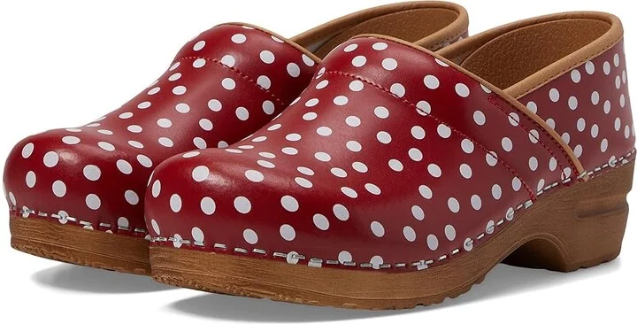 Sanita Roxbury Women's Shoes Red : EU 38 (US Women's 6.5-7) Regular, Leather
