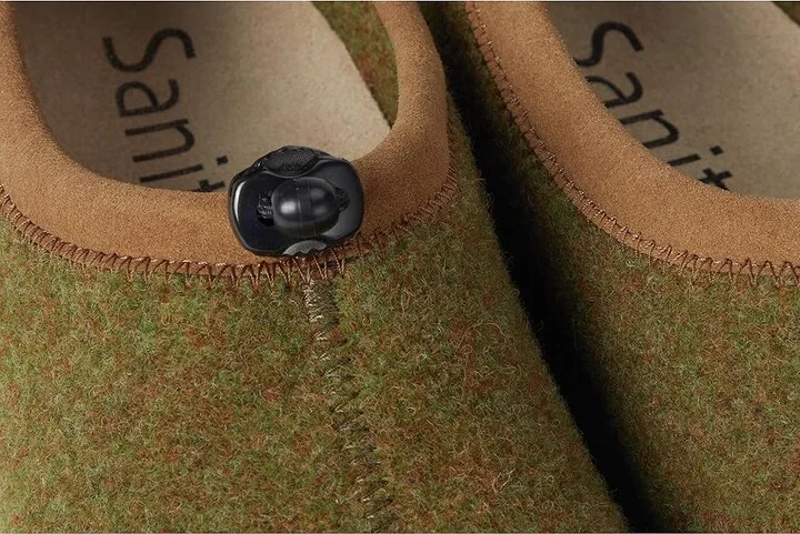 Sanita Samso Women's Slippers Green : EU 36 (US Women's 4.5-5) Regular, Leather - Image 7