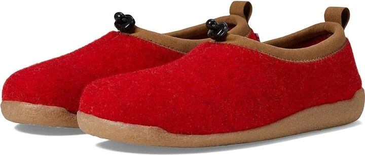 Sanita Samso Women's Slippers Red : EU 37 (US Women's (5.5-6) Regular, Leather