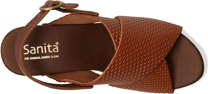 Sanita Sijo Women's Wedge Shoes Antique Brown : EU 39 (US Women's 7.5-8) Regular, Leather - Image 2