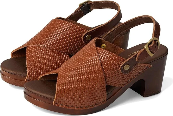 Sanita Sijo Women's Wedge Shoes Antique Brown : EU 39 (US Women's 7.5-8) Regular, Leather