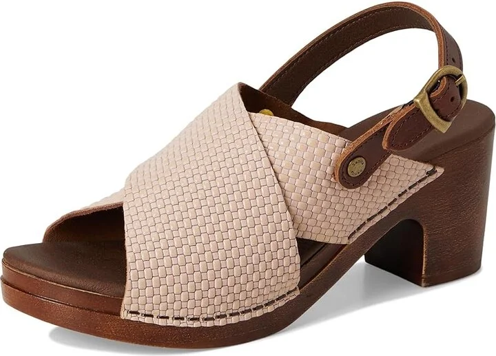 Sanita Sijo Women's Wedge Shoes Powder : EU 40 (US Women's 8.5-9) Regular, Leather - Image 5
