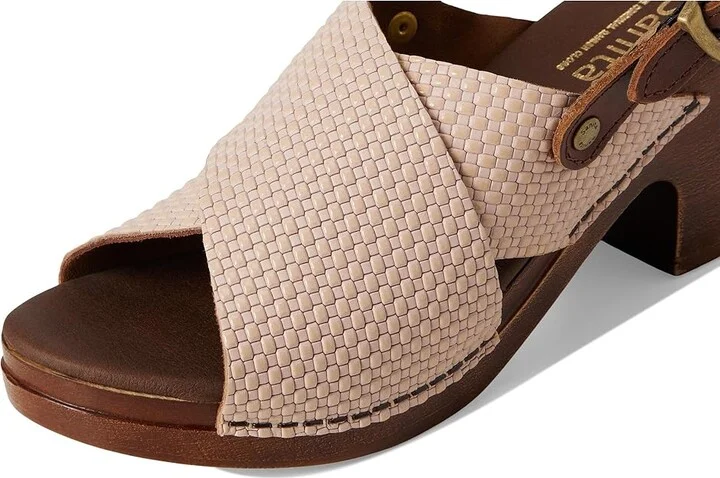Sanita Sijo Women's Wedge Shoes Powder : EU 40 (US Women's 8.5-9) Regular, Leather - Image 7