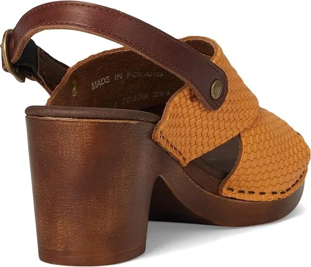 Sanita Sijo Women's Wedge Shoes Yellow : EU 41 (US Women's 9.5-10) Regular, Leather - Image 4