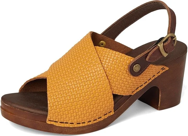 Sanita Sijo Women's Wedge Shoes Yellow : EU 41 (US Women's 9.5-10) Regular, Leather - Image 5