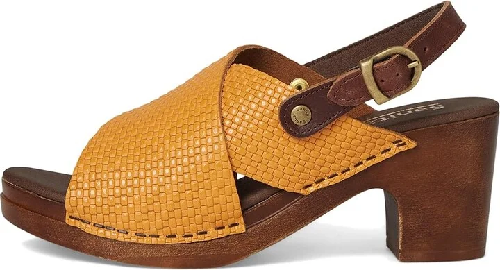 Sanita Sijo Women's Wedge Shoes Yellow : EU 41 (US Women's 9.5-10) Regular, Leather - Image 6