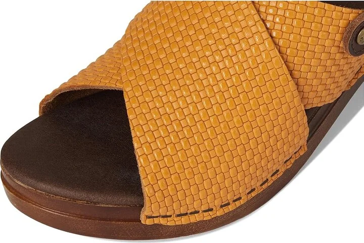 Sanita Sijo Women's Wedge Shoes Yellow : EU 41 (US Women's 9.5-10) Regular, Leather - Image 7