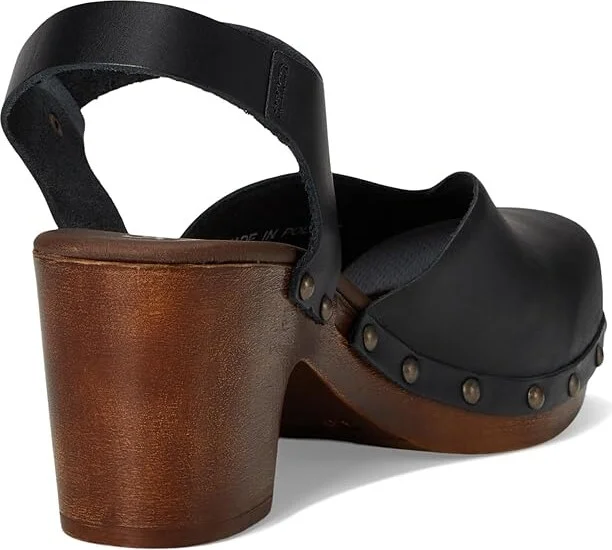 Sanita Solaima Women's Wedge Shoes Black : EU 38 (US Women's 6.5-7) Regular, Leather - Image 4