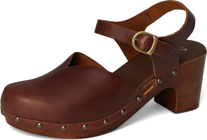 Sanita Solaima Women's Wedge Shoes Brown : EU 36 (US Women's 4.5-5) Regular, Leather - Image 5