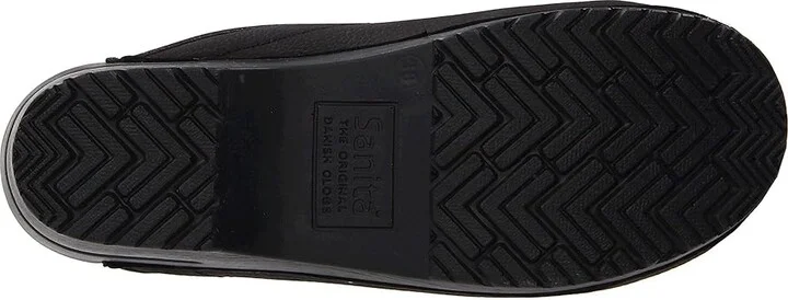 Sanita Sonja Oil Women's Clog Shoes Black Oil : EU 37 (US Women's 5.5-6) Regular, Leather - Image 4