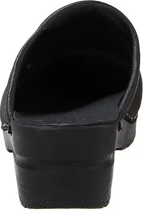 Sanita Sonja Oil Women's Clog Shoes Black Oil : EU 37 (US Women's 5.5-6) Regular, Leather - Image 5