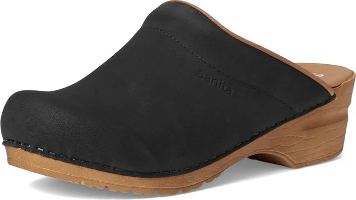 Sanita Vegan Ellis Women's Slippers Black : EU 42 (US Women's 10.5-11) Regular - Image 5