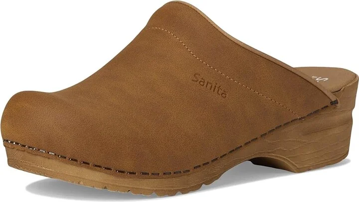 Sanita Vegan Ellis Women's Slippers Cognac : EU 40 (US Women's 8.5-9) Regular - Image 5