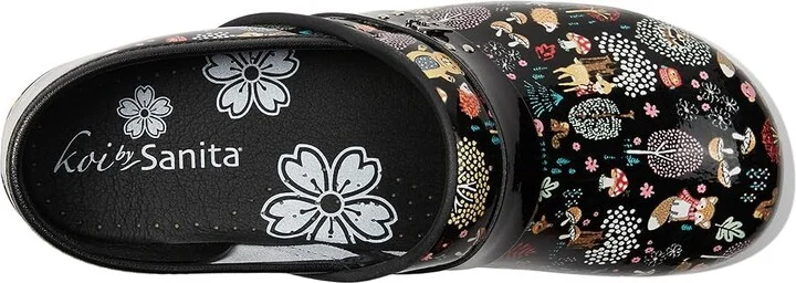 Sanita Woodland Creatures High Heels Black : EU 40 (US Women's 8.5-9) Regular, Leather/Rubber - Image 2
