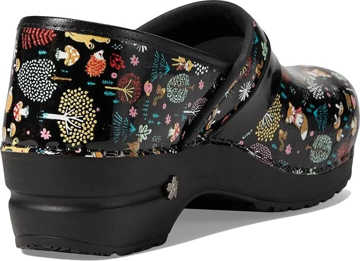 Sanita Woodland Creatures High Heels Black : EU 40 (US Women's 8.5-9) Regular, Leather/Rubber - Image 4