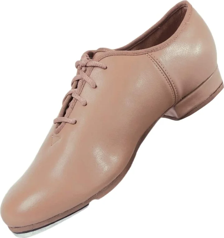 Sansha mens Tap Shoes Oxford Design TA99Lco T-WORLD Oxford Flat Tan 14.5 M US