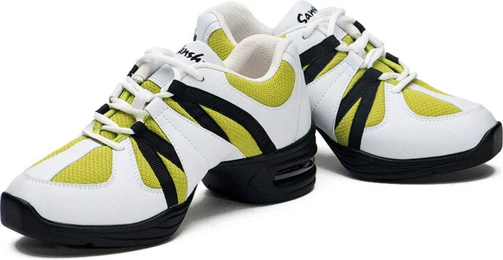 Sansha Women's Dance Studio Exercise Sneakers Microfiber HIKONOS H23MF (US 8.5 / Skazz 09 M)