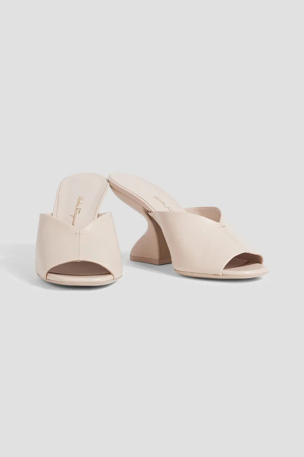 Sansu 85 leather mules - Image 2