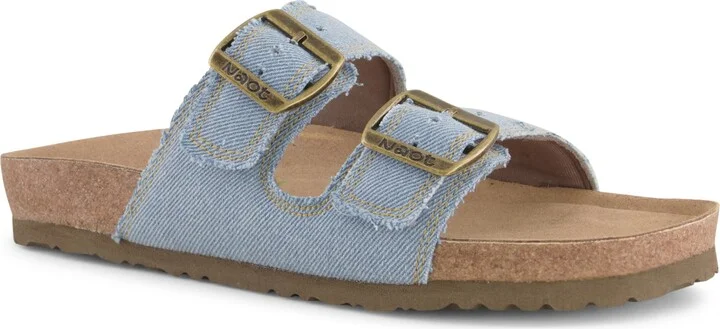 Santa Barbara Canvas Slide Sandal