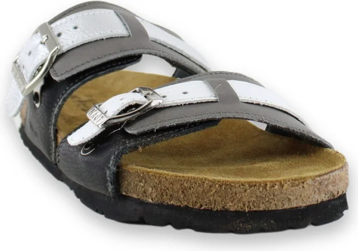 BLACK GRAY SILVER WHITE