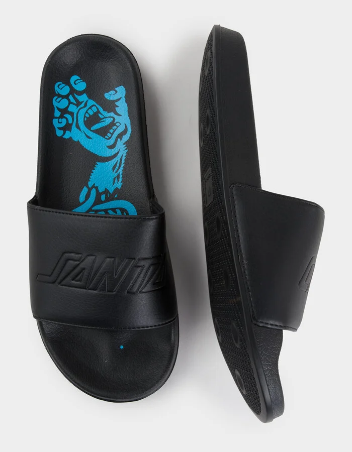 SANTA CRUZ Vein Hand Mens Slide Sandals - Image 5