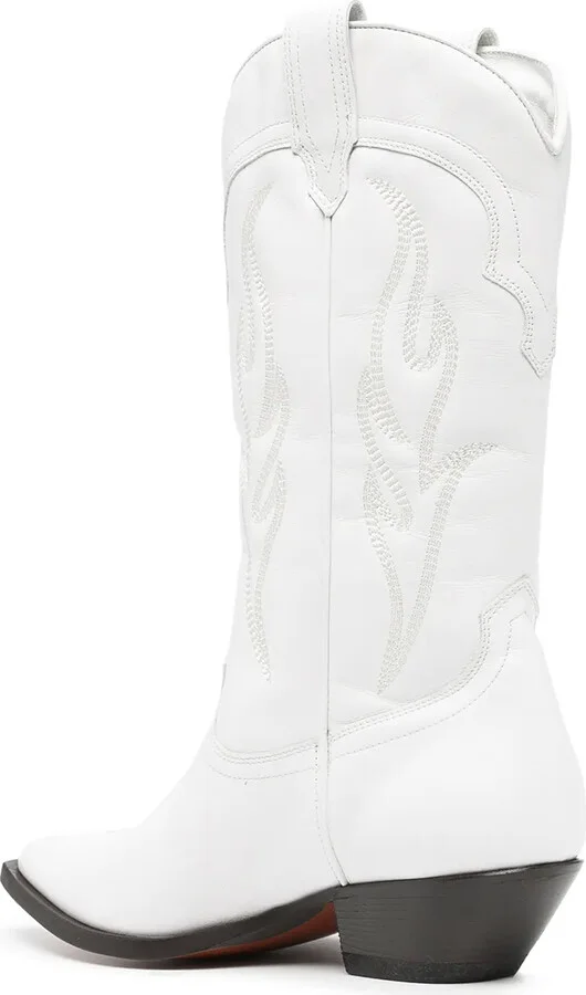 Santa embroidered cowboy boots - Image 3