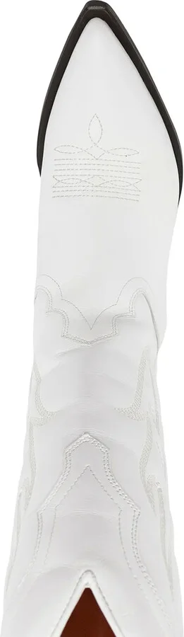 Santa embroidered cowboy boots - Image 4