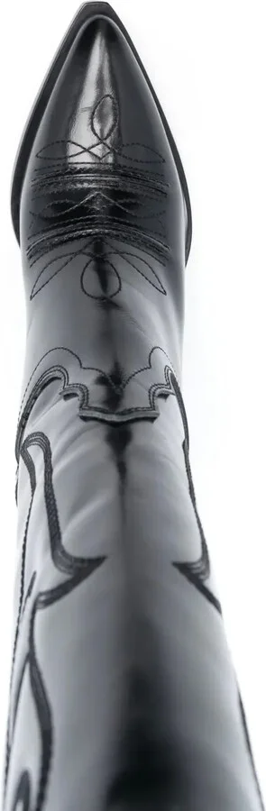 Santa Fe 110mm leather cowboy boots - Image 4