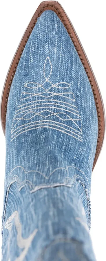 Santa Fe 35mm denim boots - Image 4