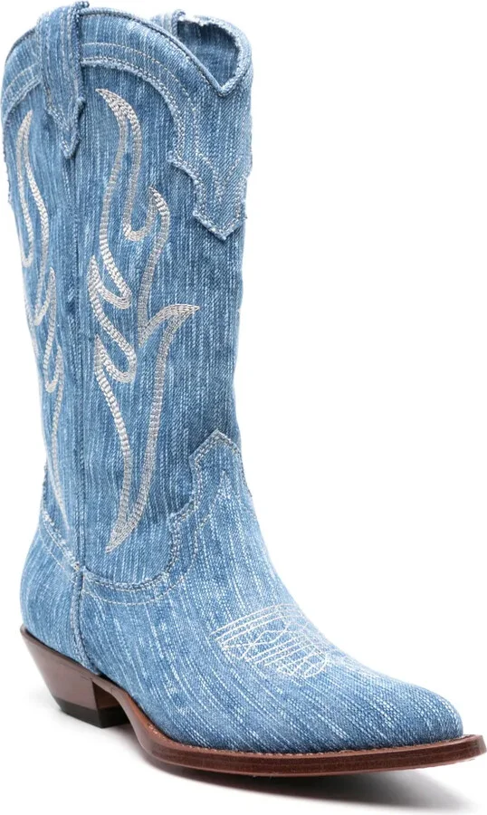 Santa Fe 40mm denim boots - Image 2