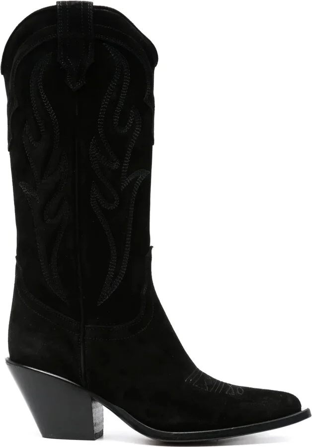 Santa Fe 75mm suede boots