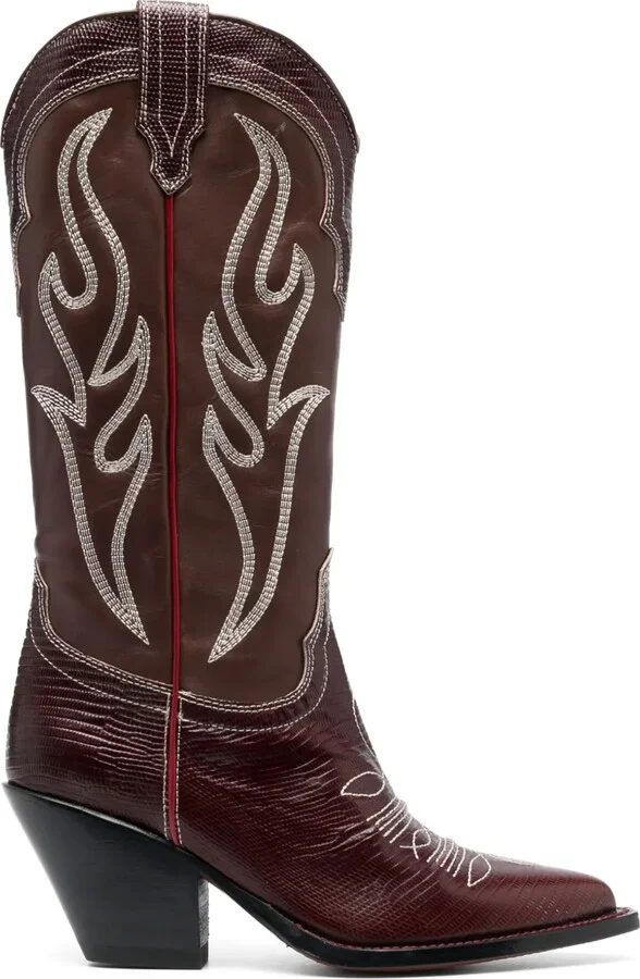 Santa Fe 85mm pointed-toe boots