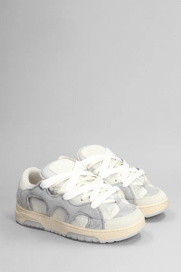 Santha 1 Original Sneakers In Grey Suede - Image 2