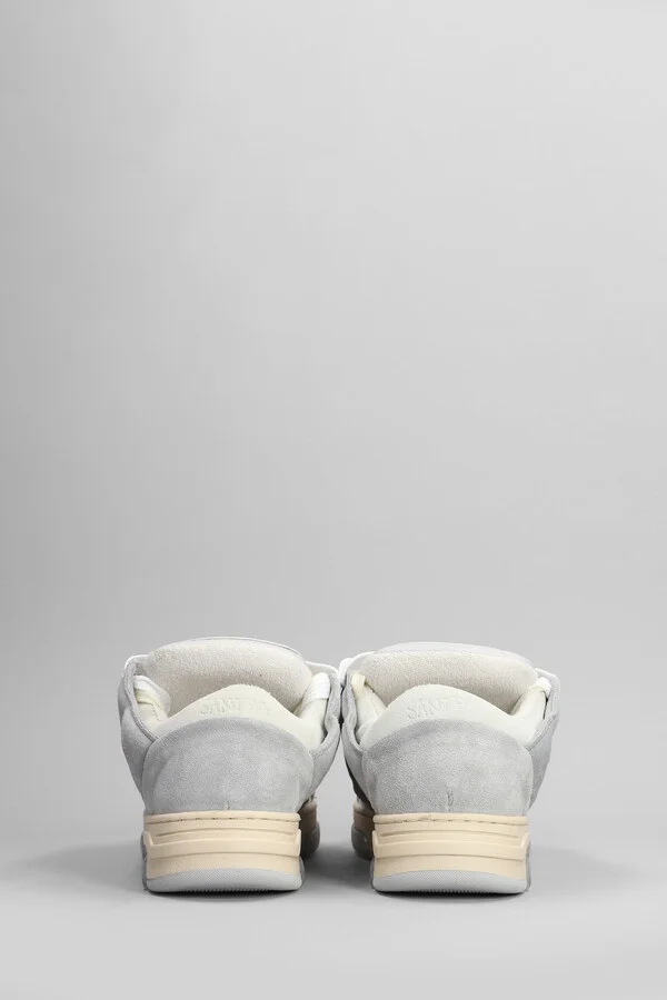 Santha 1 Original Sneakers In Grey Suede - Image 4