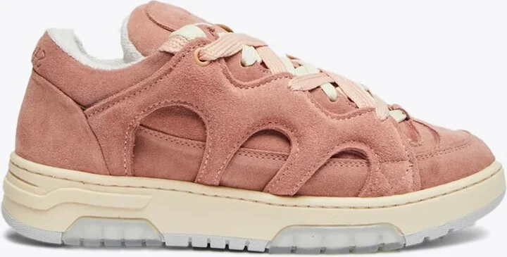 Santha 1 Suede Antique Pink Suede Low Sneaker