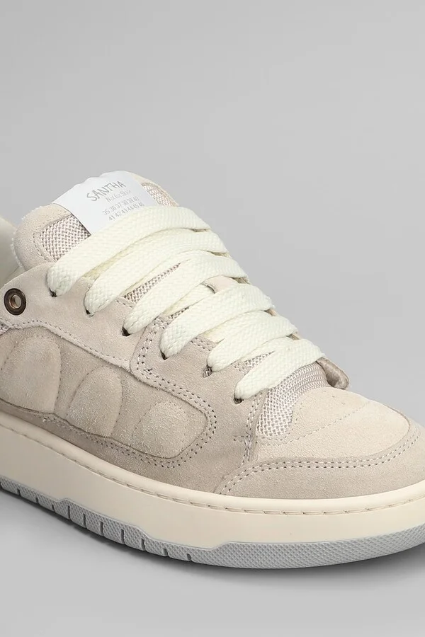 Santha 2 Sneakers In Beige Suede - Image 5